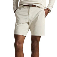 RLX Ralph Lauren Tailored Fit Performance Stretch Golf Shorts - Stone Pebble