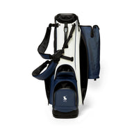 RLX Ralph Lauren Embroidered Logo Stand Golf Bag - Refined Navy/Ceramic White