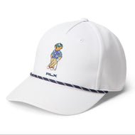 RLX Ralph Lauren Polo Bear Rope Golf Hat - Ceramic White