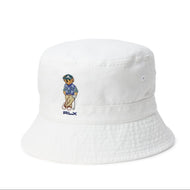 RLX Ralph Lauren Polo Bear Golf Bucket Hat - Ceramic White