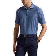 RLX Ralph Lauren Classic Fit Printed Airflow Golf Polo Shirt - Old Royal Petal Boxes