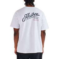 Malbon Bermuda Maxwell Golf Tee - White