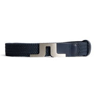 J.Lindeberg Berry Elastic Golf Belt - JL Navy
