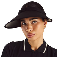 Malbon Women's Claire Visor Hat - Black
