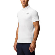Castore Club Classic Polo Golf Shirt - White