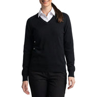 Cross Women's Gina V-Neck Golf Knit - Black