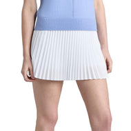 G/Fore Women's Micropleat Stretch 15" Golf Skort - Snow