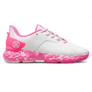 G/Fore Women's Camo Sole MG4+ Golf Shoes - Snow/Knockout Pink