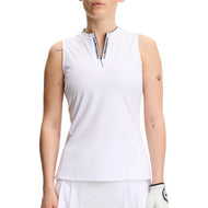 J.Lindeberg Women's Leya Sleeveless Golf Top - White