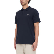 Huffer Tech Classic Golf Polo Shirt - Navy