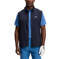 J.Lindeberg Ash Light Packable Golf Vest - JL Navy