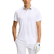 J.Lindeberg Players Golf Polo Shirt - White