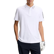 J.Lindeberg Tour Tech Regular Fit Golf Polo Shirt - White