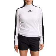 J.Lindeberg Women's Adia Knitted Golf Sweater - White