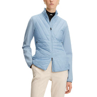 J.Lindeberg Women's Holma Quilt Hybrid Golf Jacket - Forget-Me-Not