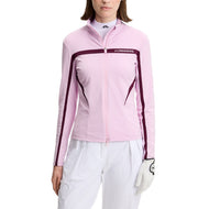 J.Lindeberg Women's Janice Full Zip Golf Mid-Layer - Orchid Bouquet
