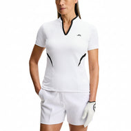 J.Lindeberg Women's Katie Golf Shirt - White