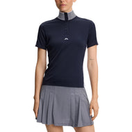 J.Lindeberg Women's Pip Golf Polo Shirt - Navy