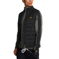 Lyle & Scott Wadded Golf Gilet - Black