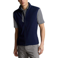 RLX Ralph Lauren Panelled Stretch Terry Golf Vest - French Navy
