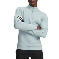 Under Armour Drive 1/4 Zip Mid-Layer Pullover - Enamel Blue/Refresh Mint