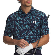 Under Armour Matchplay Golf Polo Shirt - Midnight Navy/Blue Haze
