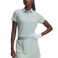 Under Armour Women's ArmourDry Golf Polo Shirt - Enamel Blue