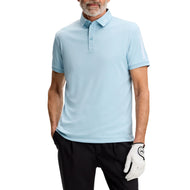 J.Lindeberg Tour Tech Regular Fit Golf Polo Shirt - Forget-Me-Not