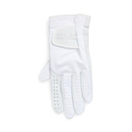 RLX Ralph Lauren Women's Performance Mesh Golf Glove Left - Ceramic White