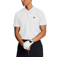 Lyle & Scott Golf Tech Polo Shirt - White