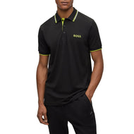 BOSS Paddy Pro Golf Polo Shirt - Black/Green