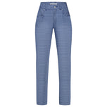 Rohnisch Women's Chie Comfort Golf Pants - Minicheck Skyway