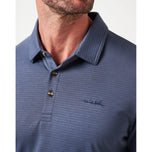 Travis Mathew The Zinna 2.0 Golf Shirt - Mood Indigo/Vintage Indigo