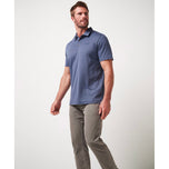 Travis Mathew The Zinna 2.0 Golf Shirt - Mood Indigo/Vintage Indigo