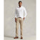Polo Performance Ralph Lauren Cotton Pique Long Sleeve Polo - Ceramic White/Red