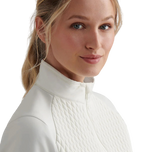 Peter Millar Women's Merge Hybrid Golf Jacket - White
