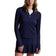 RLX Ralph Lauren Women's Eyelet Performance Quarter-Zip Pullover - Refined Navy