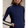 RLX Ralph Lauren Women's Power Stretch Mockneck Zip Jacket - Refined Navy Multi
