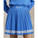 RLX Ralph Lauren Women's Knit Pleated Golf Skort - Summer Blue/White