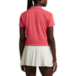 RLX Ralph Lauren Women's Tour Performance Golf Shirt - Red Sky