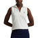RLX Ralph Lauren Women's Tour Pique V-Neck Sleeveless Polo Shirt - Ceramic White