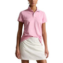 RLX Ralph Lauren Women's Tour Pique Golf Shirt - Light Pink/Ceramic White/Blue Mist