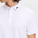 J.Lindeberg KV Golf Polo Shirt - White