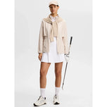 J.Lindeberg Women's Ellie Motion Shell Golf Jacket - Moonbeam