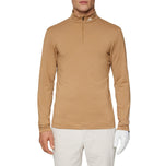 J.Lindeberg Tour Tech Mid-Layer - Tigers Eye