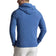 RLX Ralph Lauren Performance Waffle Knit Golf Hoodie - Fog Blue Heather