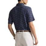 RLX Ralph Lauren Printed Lightweight Airflow Golf Polo Shirt - Refined Navy Chin Chin Rlx