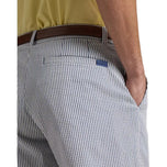 RLX Ralph Lauren Seersucker Stripe Resort Golf Shorts - Old Royal/Ceramic White