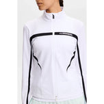 J.Lindeberg Women's Janice Full Zip Golf Mid-Layer - White