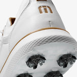 Travis Mathew The Modern Tour Spiked Golf Shoes - Classic White/Tan